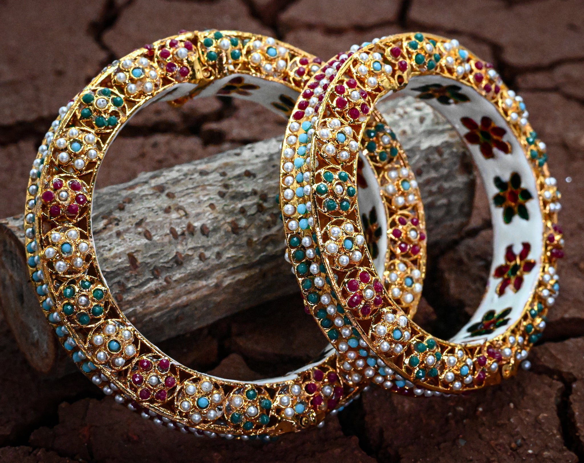 Multi Meenakari Bangle