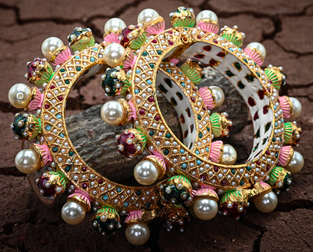 Meenakari Nav Grah Bangle