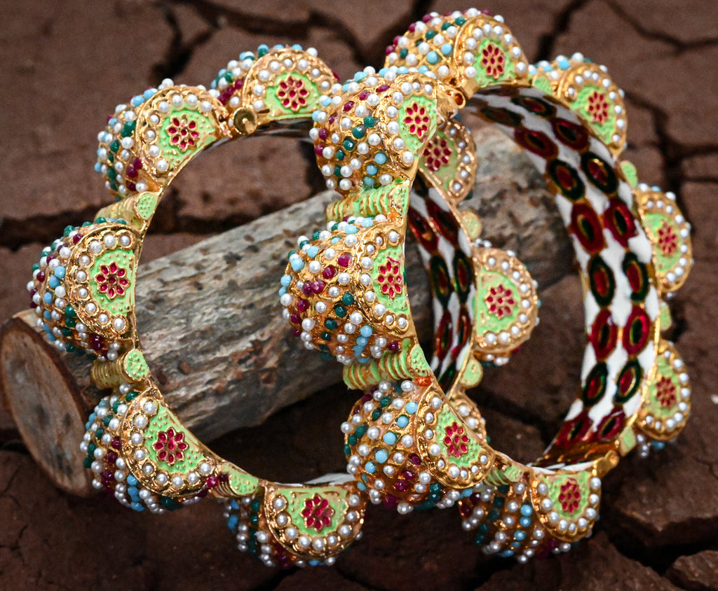 Meenakari Nav Grah Bangle