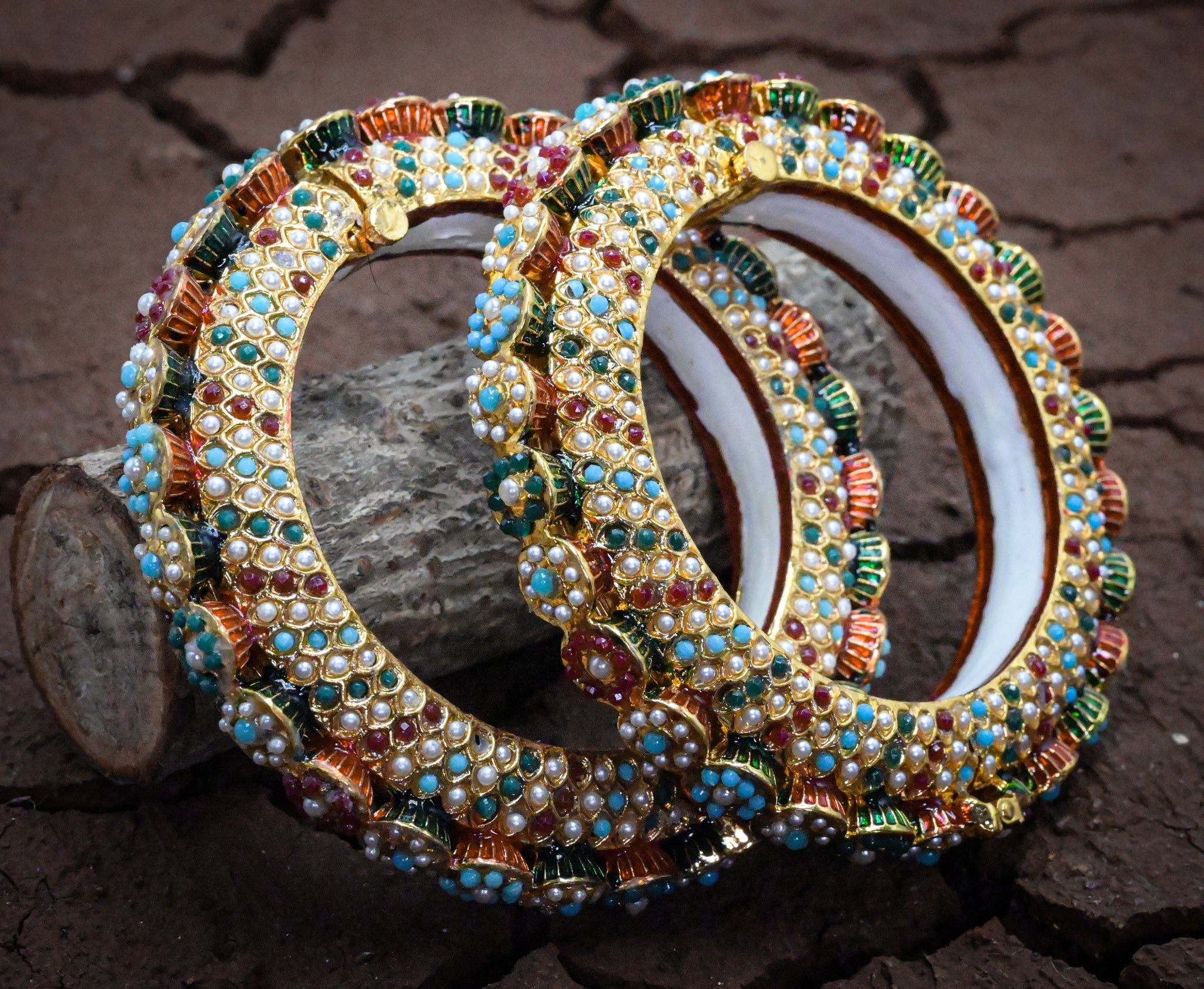 Multi Meenakari Bangle