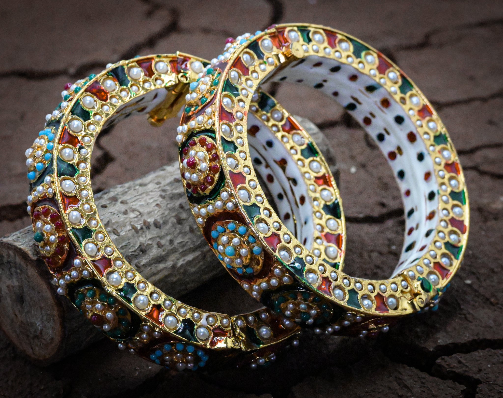 Multi Meenakari Bangle