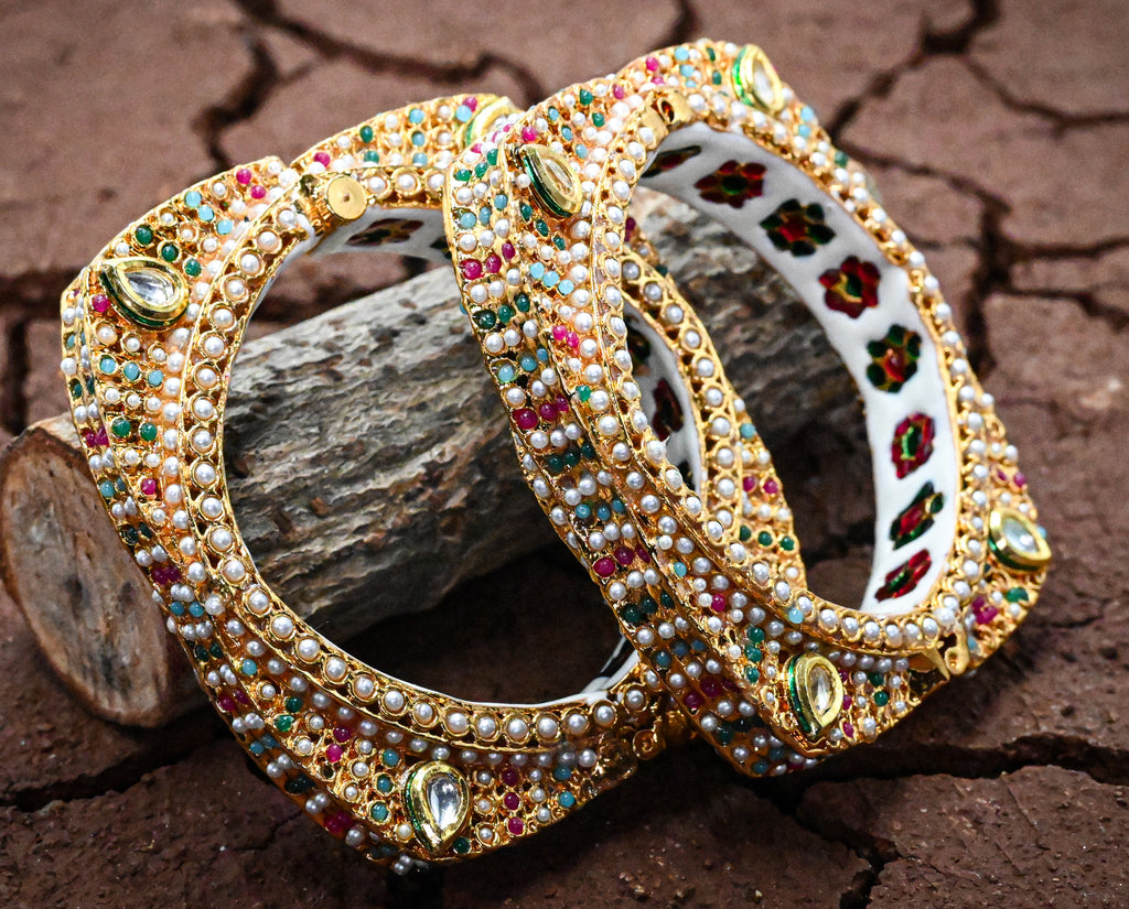 Meenakari Nav Grah Bangle