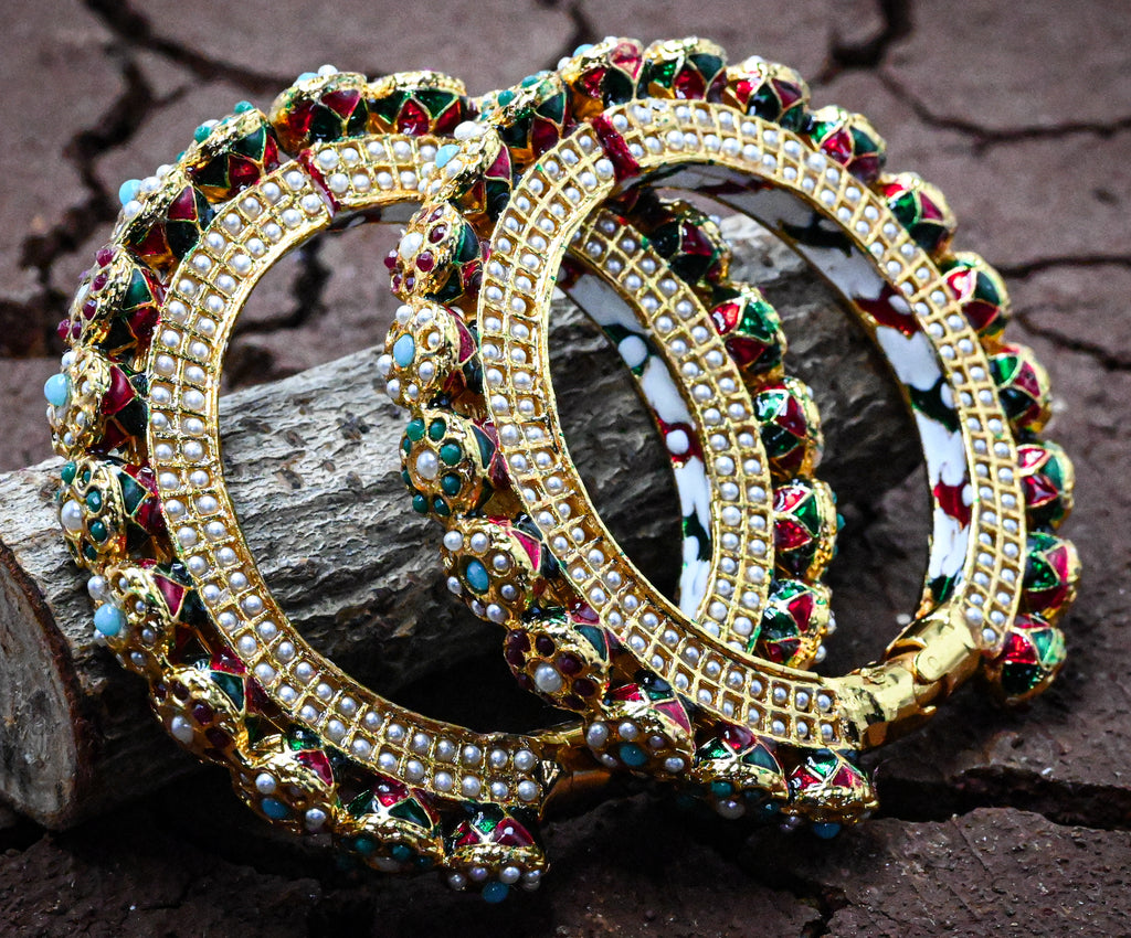 Meenakari Nav Grah Bangle