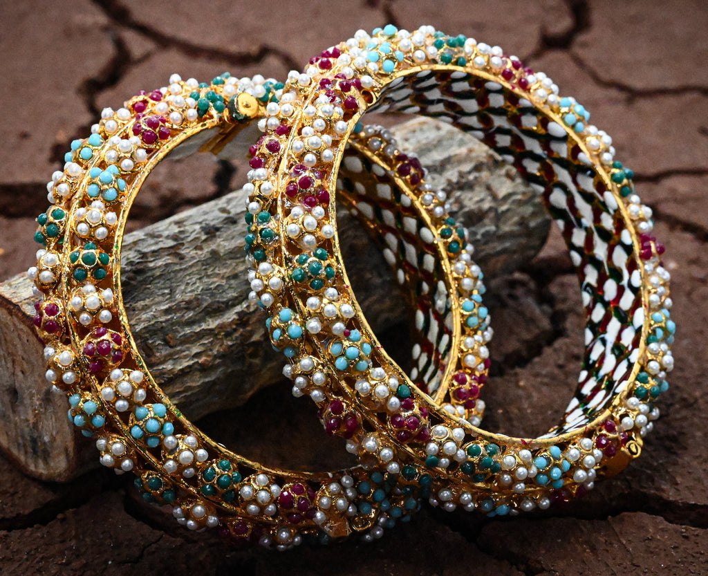 Meenakari Nav Grah Bangle