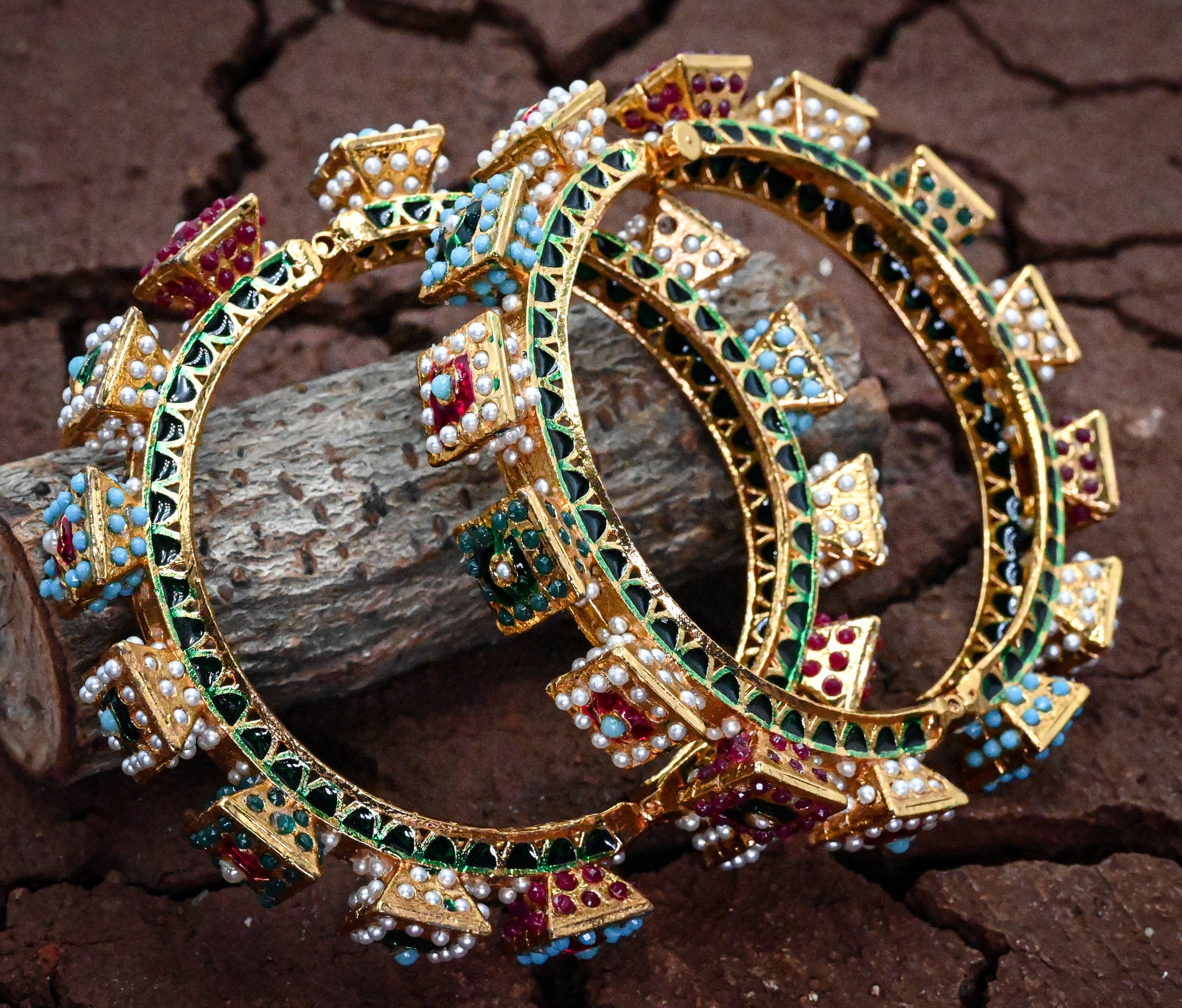 Multi Meenakari Bangle