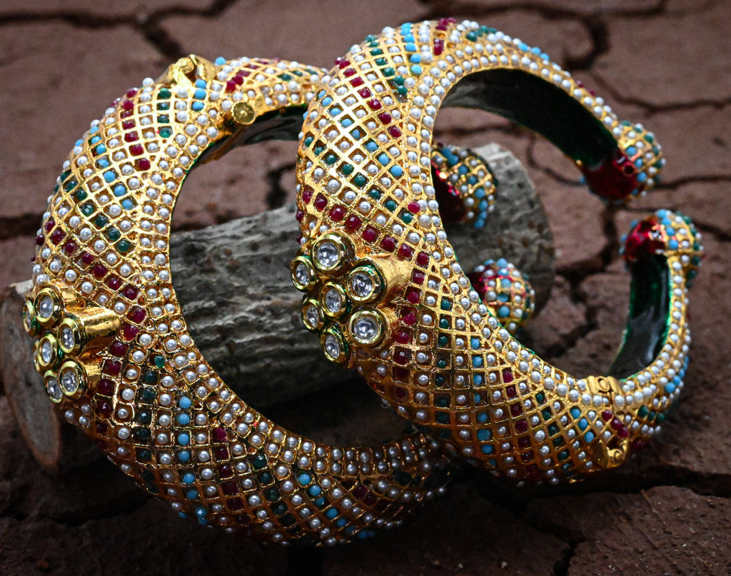 Meenakari Nav Grah Bangle