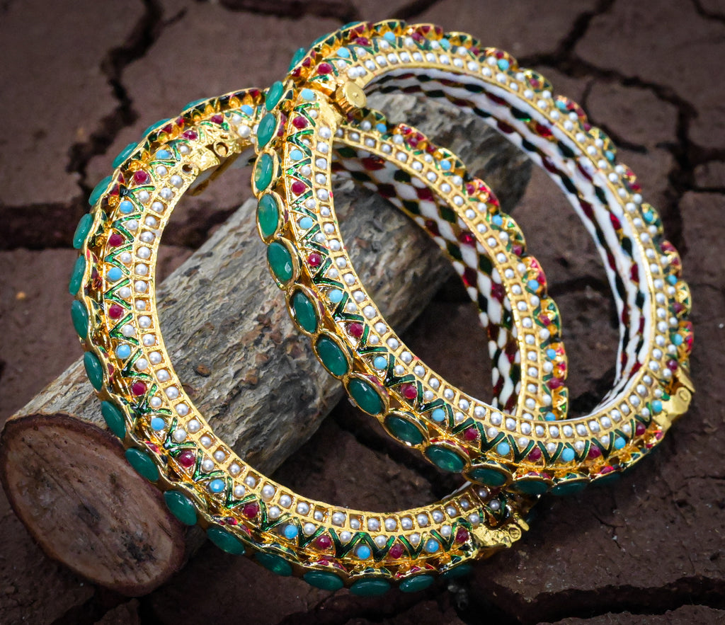 Meenakari Nav Grah Bangle