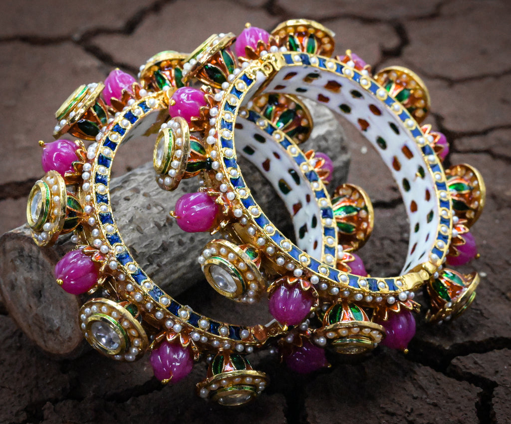 Meenakari Nav Grah Bangle